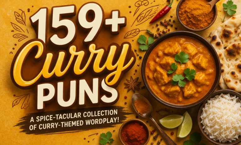 159+ Curry Puns