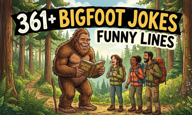 361+ Bigfoot Jokes Funny Lines