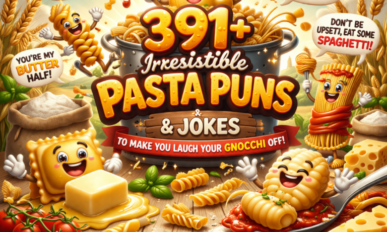 391+ Irresistible Pasta Puns & Jokes