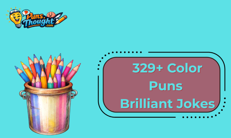 329+ Color Puns Brilliant Jokes