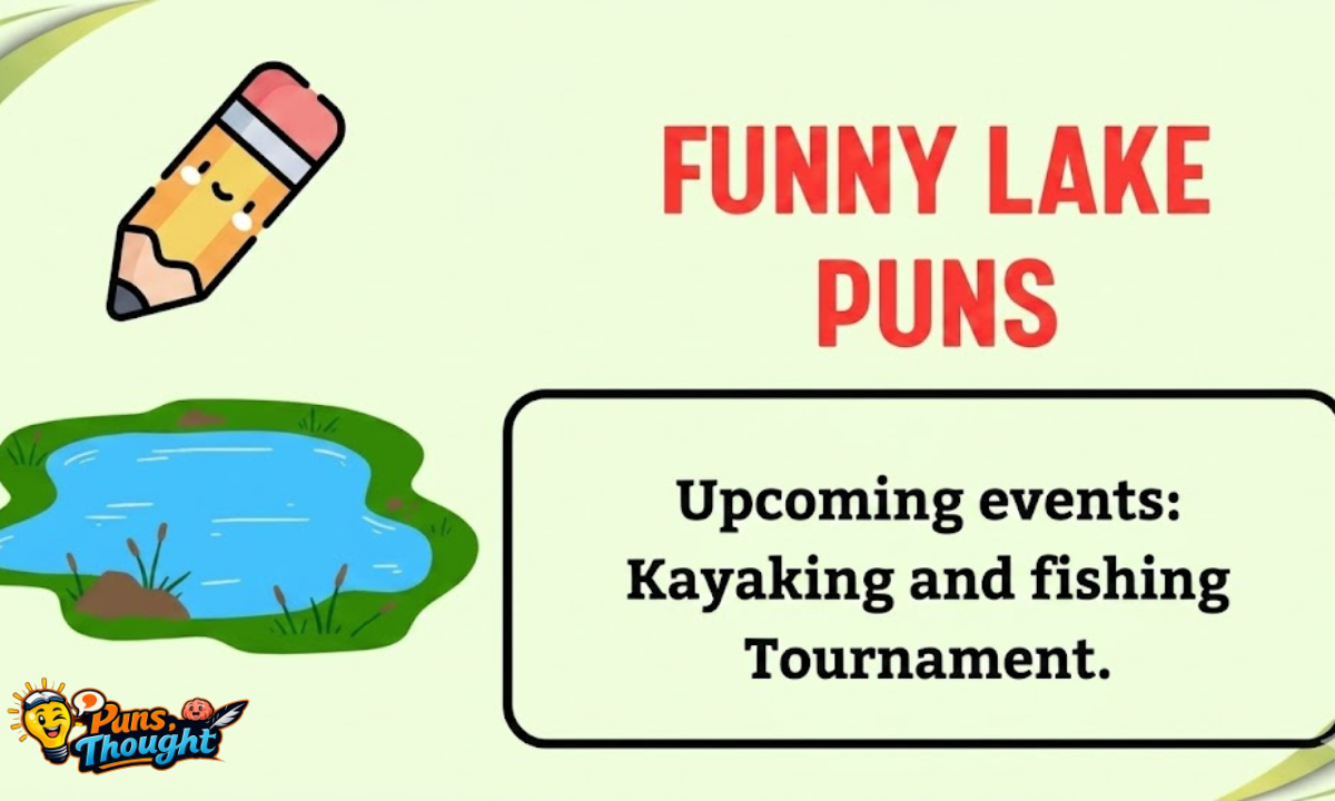 179+ Lake Puns That Will Make You Shore-ly Laugh
