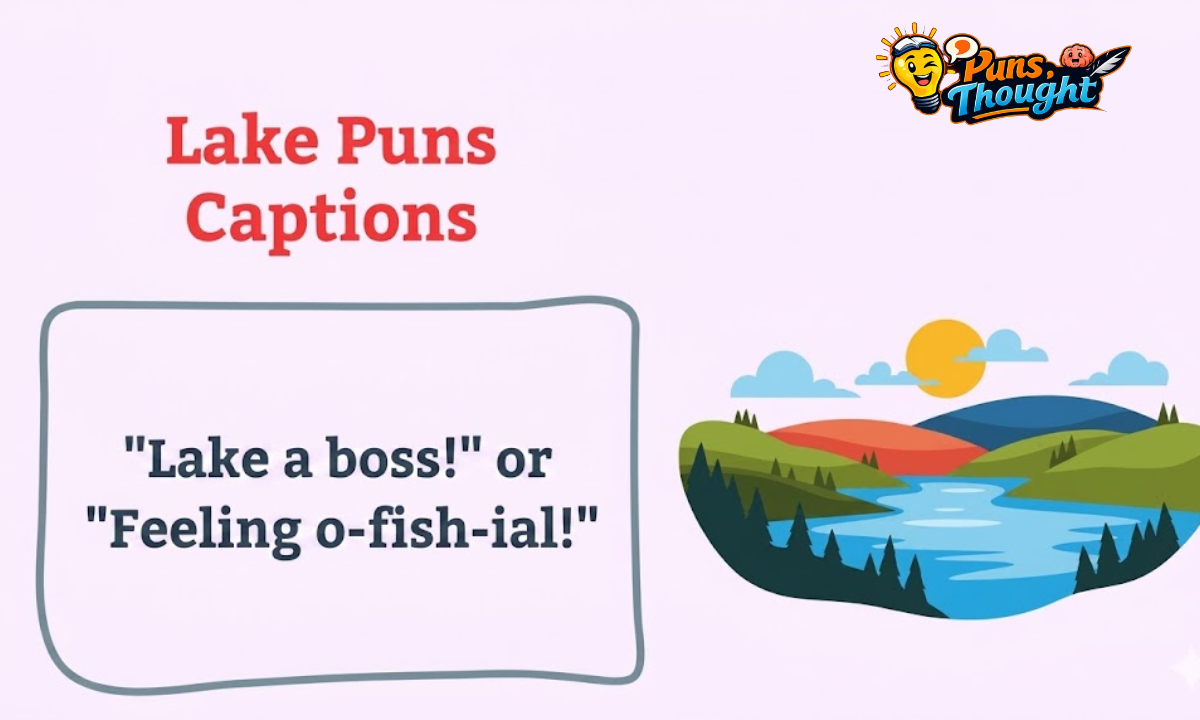 179+ Lake Puns That Will Make You Shore-ly Laugh