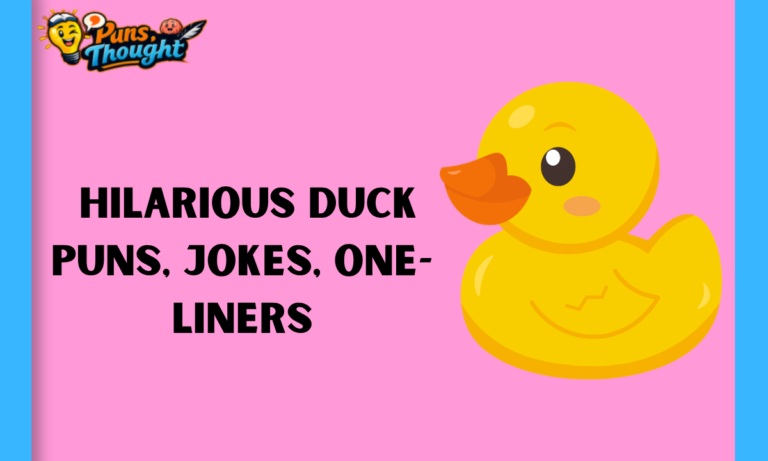 hilarious duck puns, jokes, one-liners