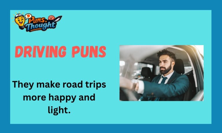 218+ Driving Puns
