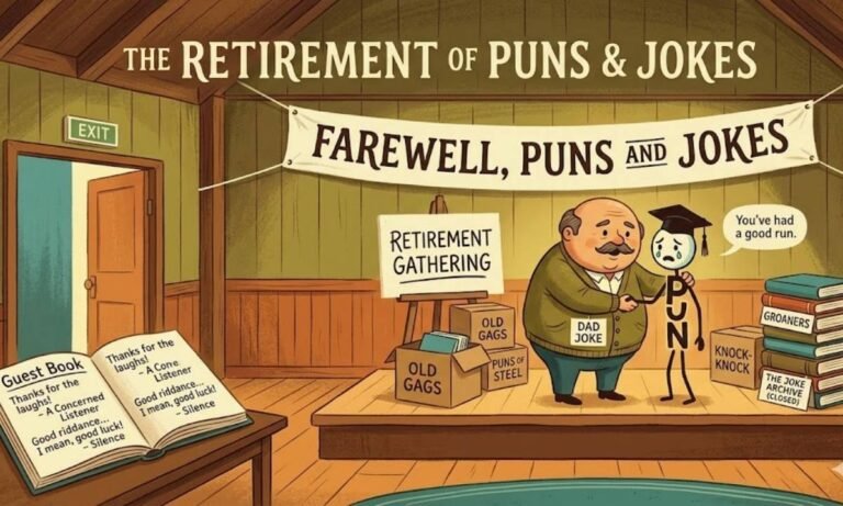 Goodbye Puns And Jokes