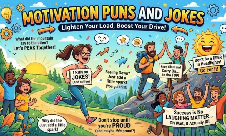 Motivation Puns and Jokes