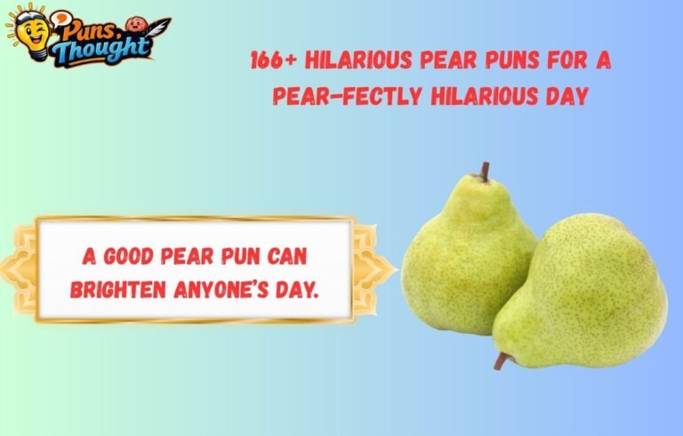 166+ Hilarious Pear Puns
