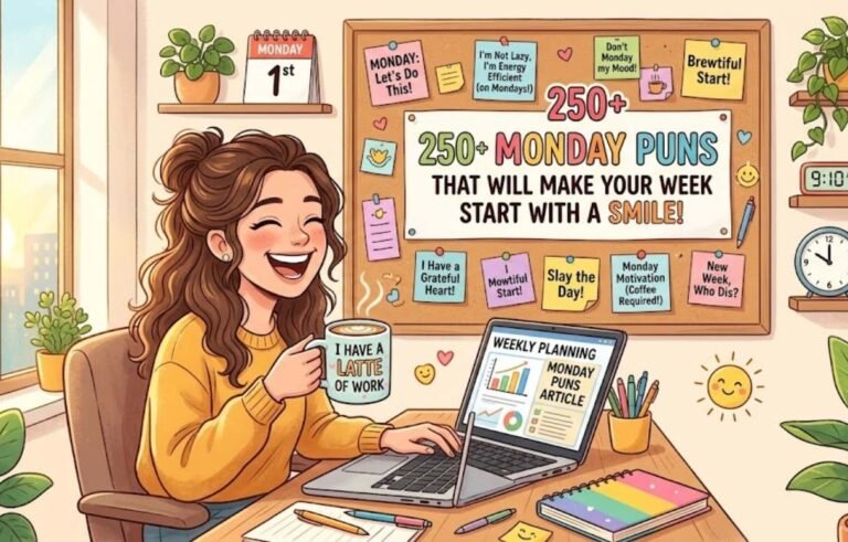 250+ Monday Puns