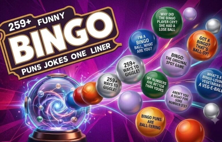285 +Funny Bingo Puns And Jokes One Liner