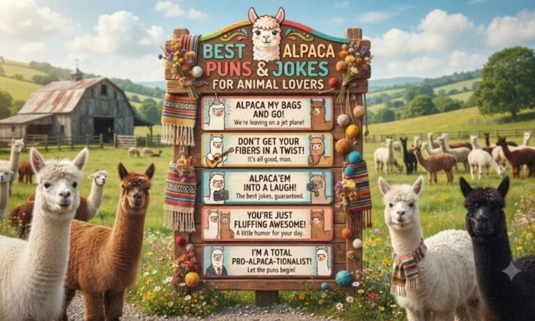 Alpaca Puns