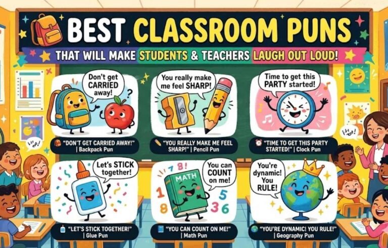 Best Classroom Puns