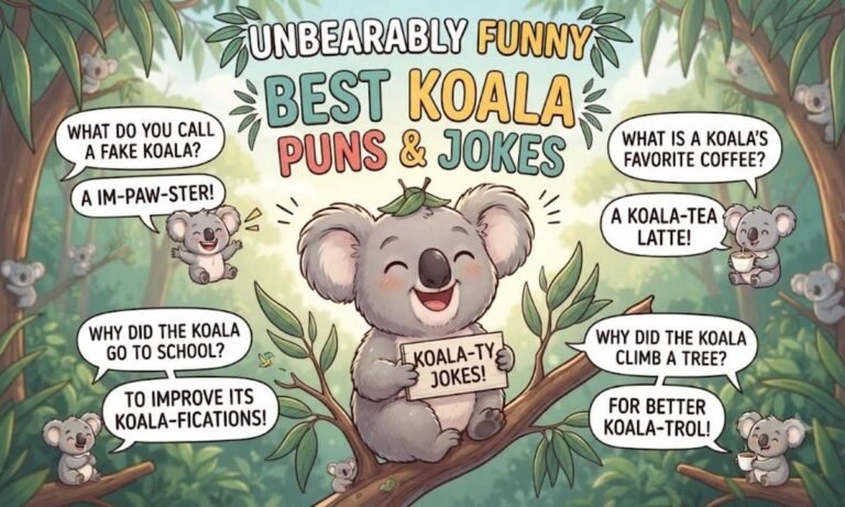Best Koala Puns