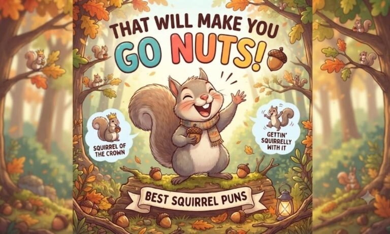 Best Squirrel Puns