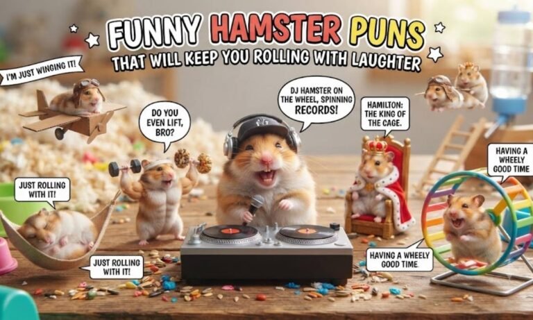 Funny Hamster Puns