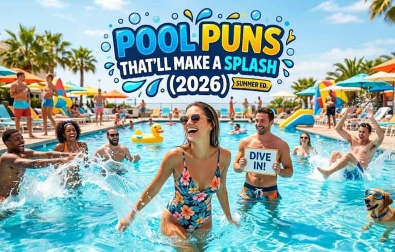 Pool Puns That'll Make a Splash (2026)