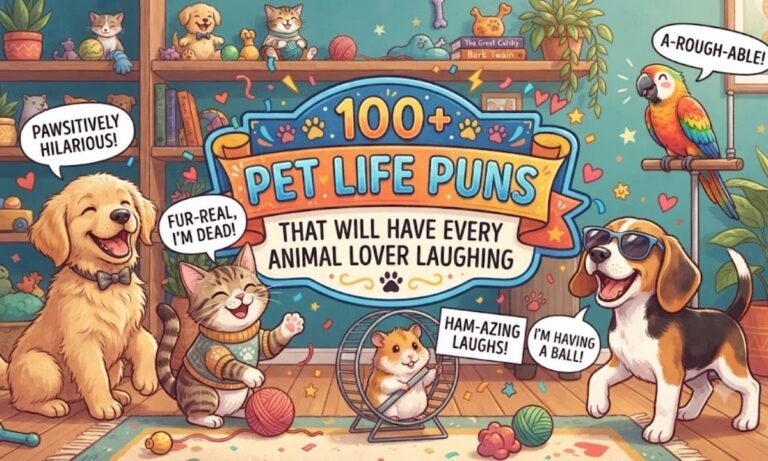 100+ Pet Life Puns