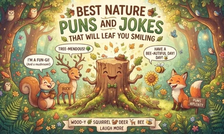 Best Nature Puns