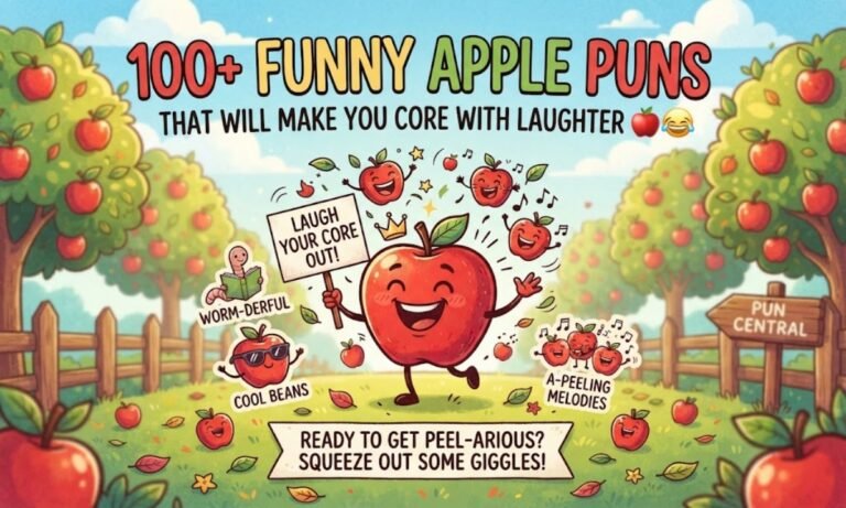 100+ Funny Apple Puns