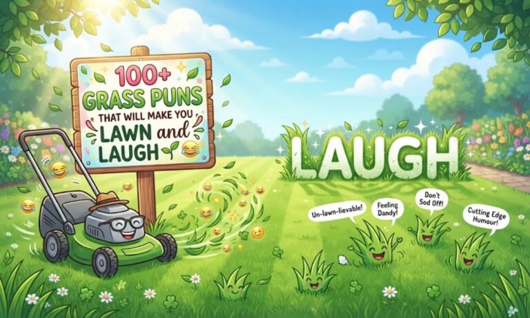 100+ Grass Puns