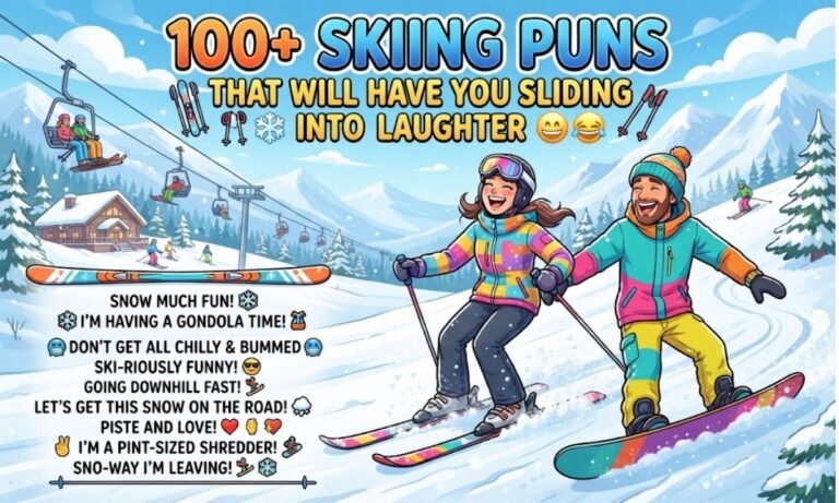 100+ Skiing Puns