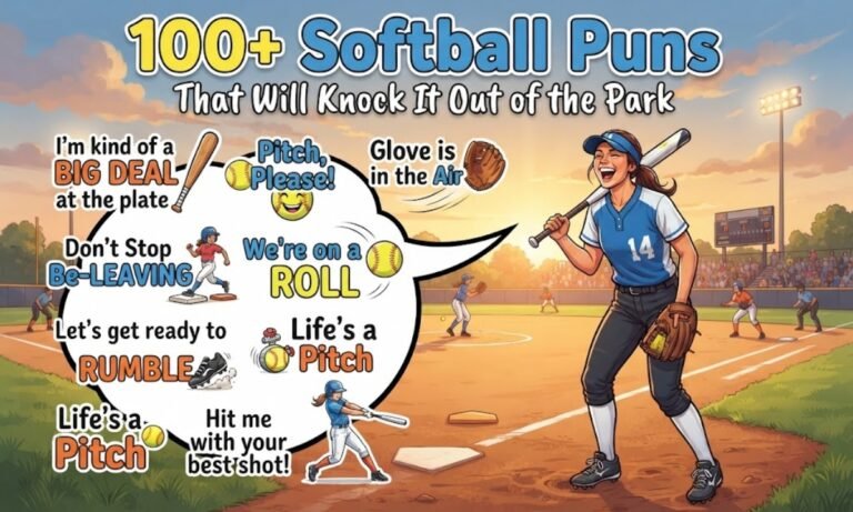 100+ Softball Puns