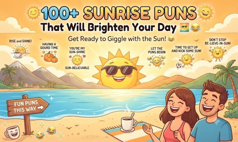 100+ Sunrise Puns