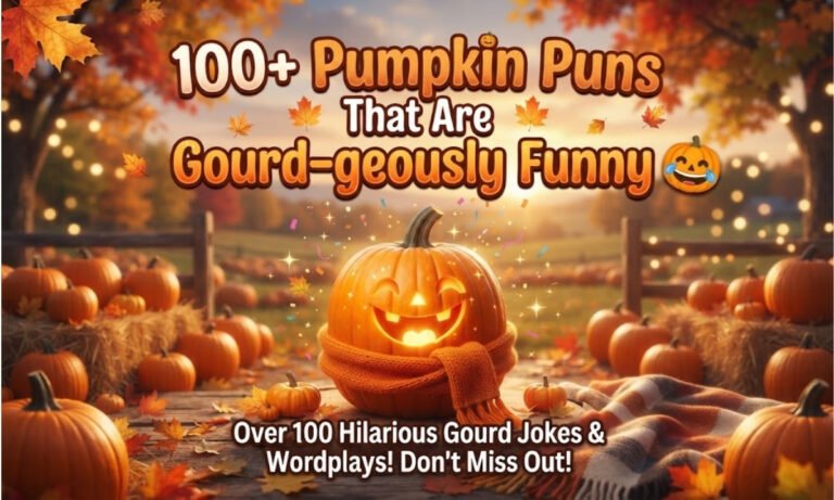 100+ Pumpkin Puns