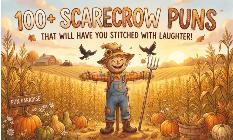 100+ Scarecrow Puns