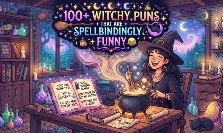 100+ Witchy Puns