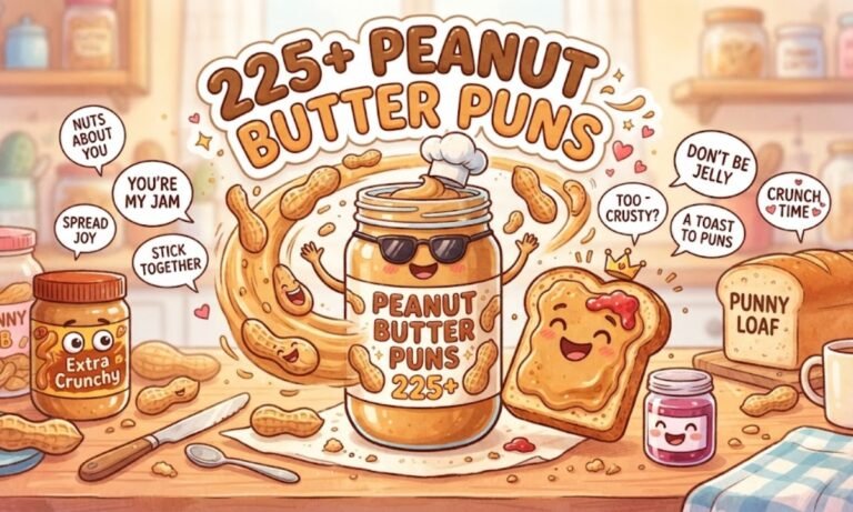 225+ Peanut Butter Puns