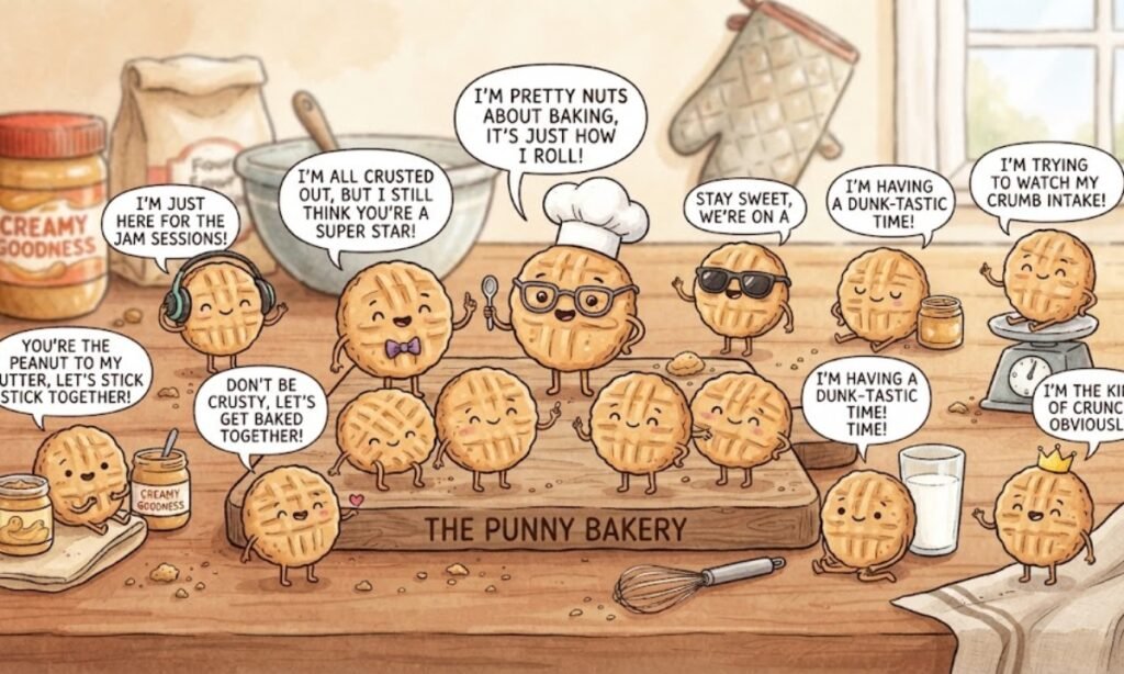 Funny Peanut Butter Cookie Puns